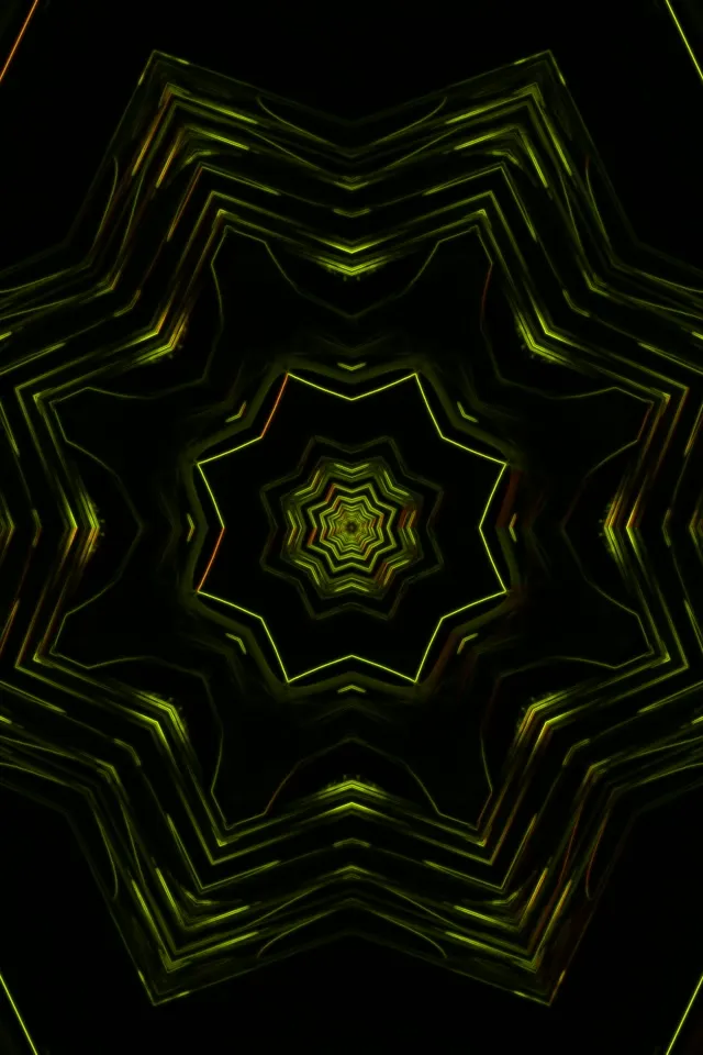 neon tunnel hypnotic green diamond 2:3 photo portrait 60fps screensaver vj animation