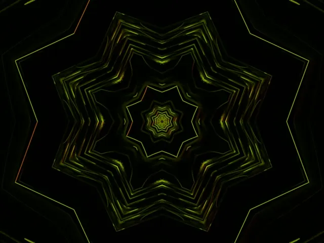 neon tunnel jade diamond kaleidoscope 4:3 classic 60fps screensaver vj loop