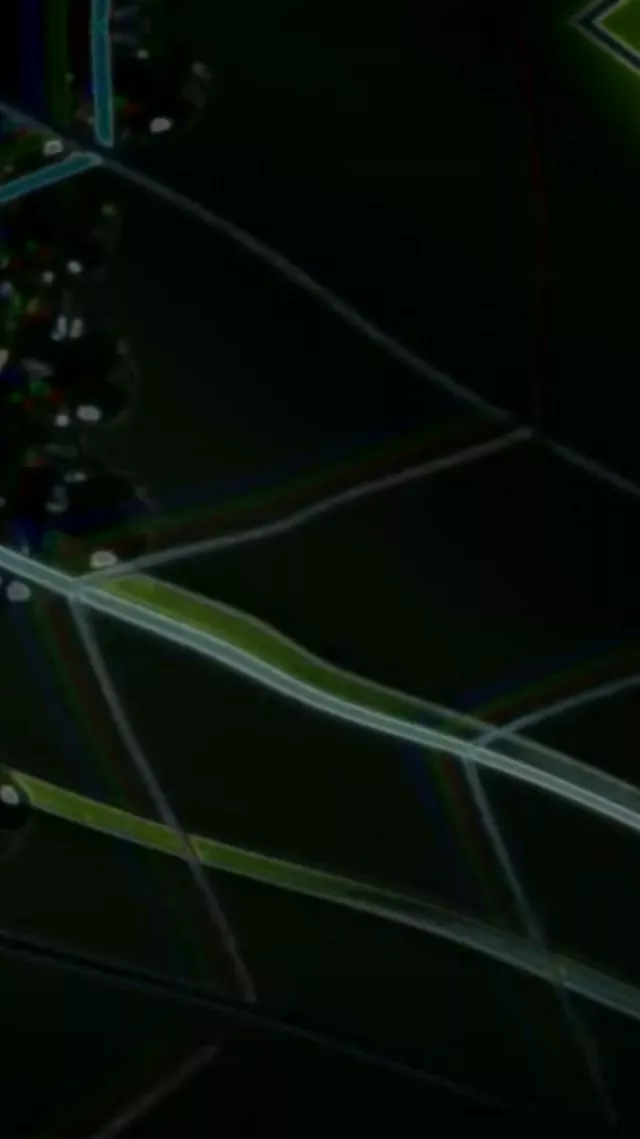 Tollán Neon Línte Greille 9:16 Reels 60fps Scáileán Cosanta VjLoops