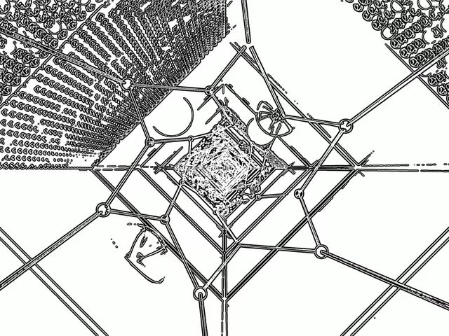 霓虹隧道網格屏保 4:3 Classic 60fps VJ Loop PC Laptop