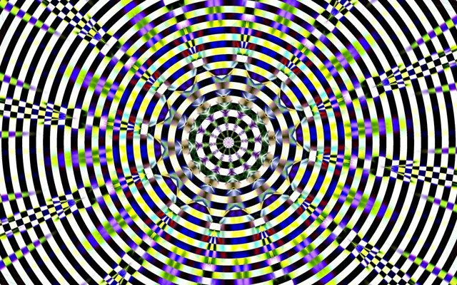 Hypnotic Neon Tunnel Kaleidoscope Vortex | 16:10 MacBook 60fps VJ Loop Screensaver