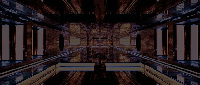 Neon tunnel kaleidoscope | 21:9 ultrawide | 60fps screensaver vj loop