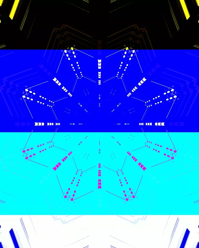 霓虹隧道万花筒爆发 VJLoops 4:5 Instagram 60fps 屏保