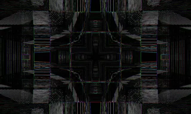 تونل نئون کالیدوسکوپ | 5:3 Wide 60fps VJLoops Screensaver