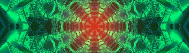 ネオントンネル 万華鏡 バースト 32:9 スーパーウルトラワイド 60fps スクリーンセーバー VjLoop