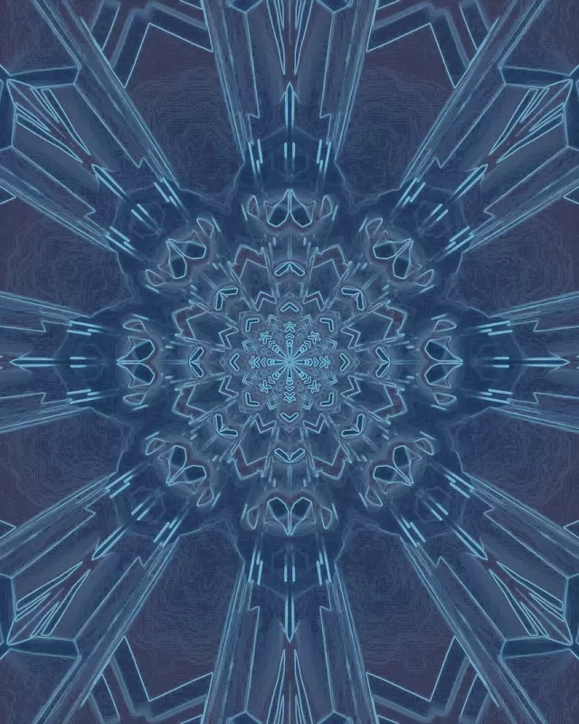 انفجار کالیدوسکوپ تونل نئون | 4:5 Instagram 60fps VJLoops صفحه نمایش