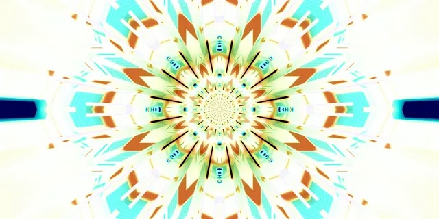 霓虹隧道萬花筒爆發 VJ Loop 2:1 Univisium 60fps 螢幕保護程式