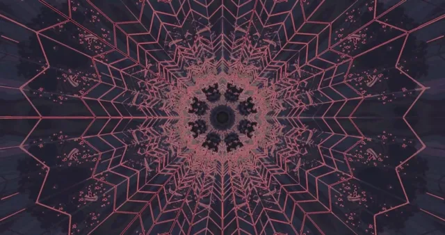 霓虹隧道萬花筒螢幕保護程式 4K UHD 60fps VJ Loop