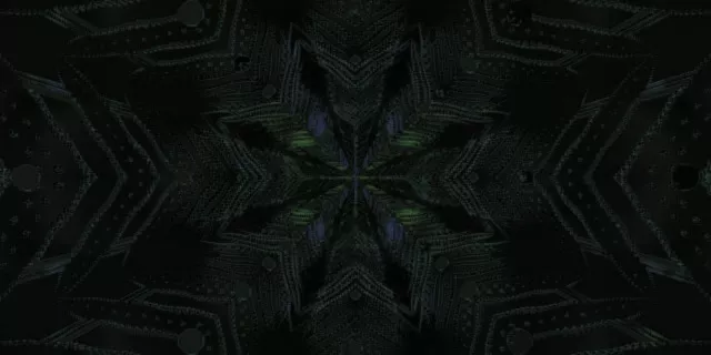 VJLoops Neon Tunnel Kaleidoscope Star Burst 2:1 Univisium 60fps Screensaver