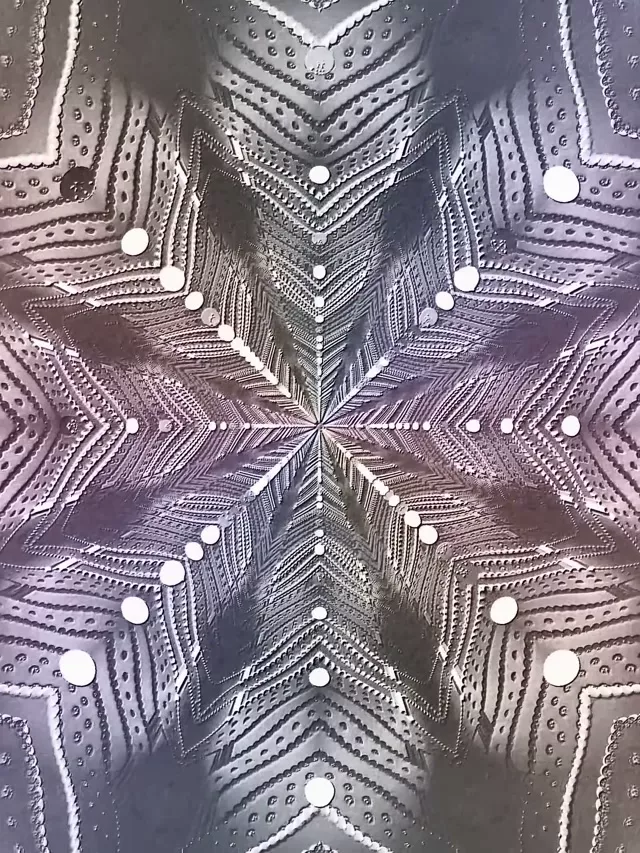 Neon Tunnel Kaleidoscope VJ Loop 3:4 iPad 60fps Screensaver