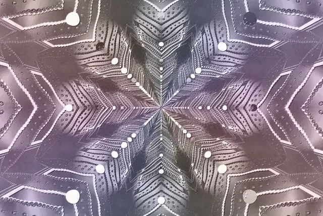 Neon Tunnel Kaleidoscope VJ Loop 60fps Screensaver 3:2 Surface