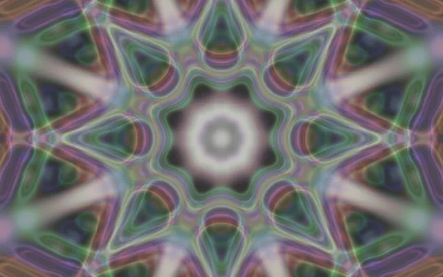 霓虹隧道萬花筒渦漩 16:10 MacBook 60fps 螢幕保護程式迴圈