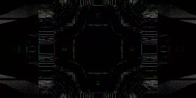 Neon Tunnel Kaleidoscope Vortex - 2:1 Univisium 60fps Screensaver Loop