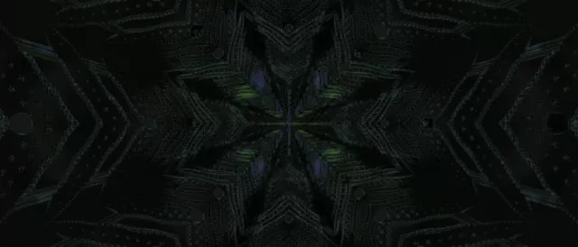 霓虹隧道萬花筒渦旋 | 21:9 超寬 60fps 螢幕保護程式