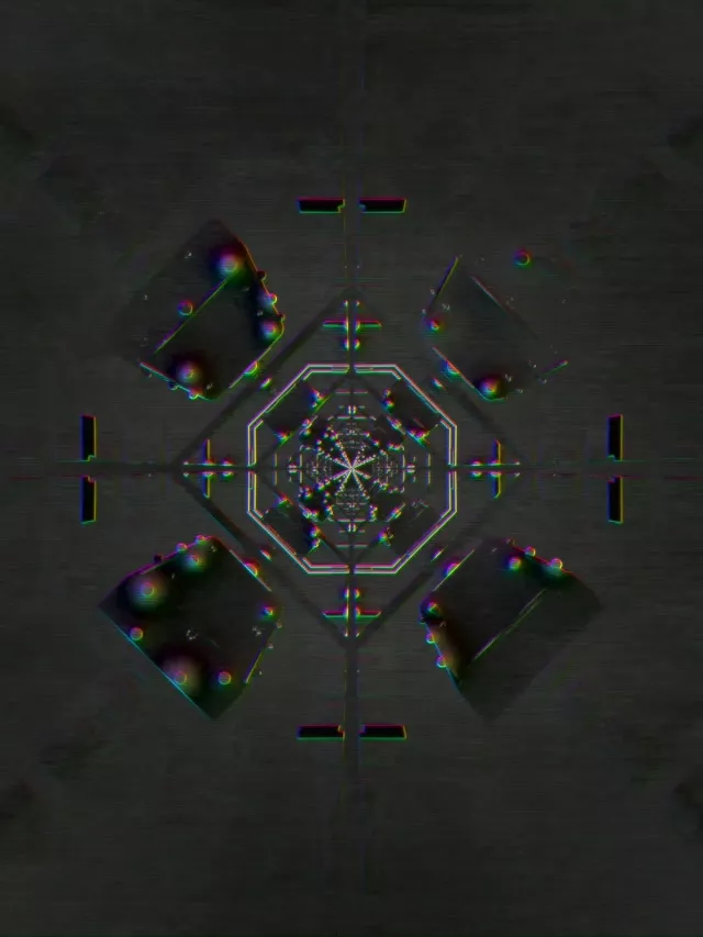 नियॉन टनल कैलिडोस्कोप वोर्टेक्स 3:4 आईपैड पोर्ट्रेट 60fps स्क्रीनसेवर लूप