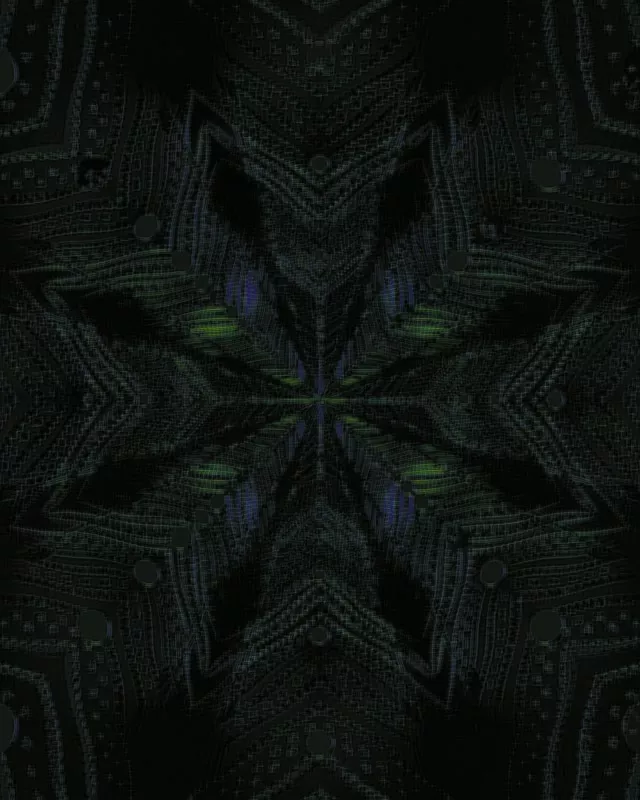 Tunnel Néon Vortex Kaléidoscope | 4:5 Instagram 60fps Économiseur d'Écran Boucle