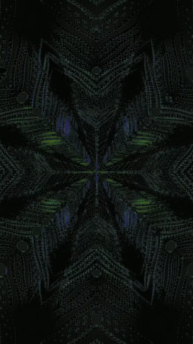 Neon Tunnel Kaleidoscope Vortex | 9:16 Reels 60fps Screensaver Loop