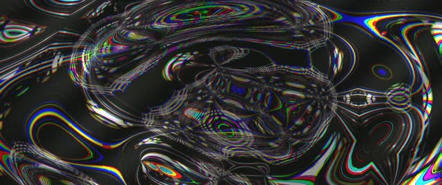 Neon Tunnel Liquid Swirl Motion Background VJ Loop 60fps 2.39:1 Screensaver