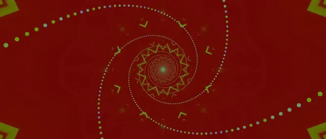 Neon Tunnel Kaleidoscope Star Burst VJLoops 21:9 Ultrawide 60fps Screensaver