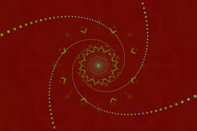 Neon Tunel Kaleidoskop Hviezda Vortex VJLoops 3:2 Surface 60fps Šetrič Obrazovky