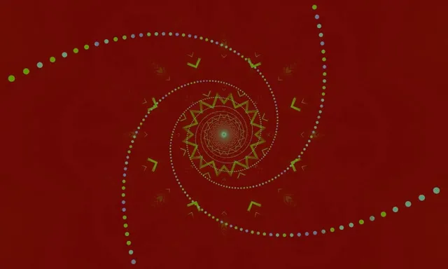 Neonska tunel kaleidoskop zvezdni izbruh VJLoops zanka 5:3 široka 60fps zaslonski varčevalnik