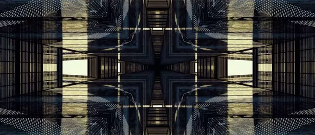 Twnnel Neon Grid Drychol VJLoops 21:9 Ultralydan 60fps Arbed Sgrin