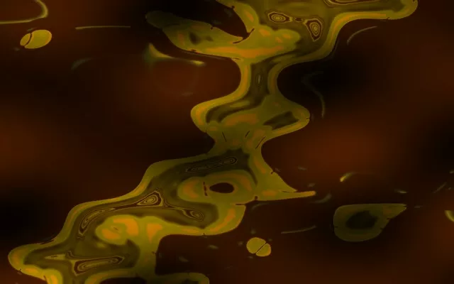 Neon Tunnel Morphing Blob VJ Loop 16:10 Macbook 60fps Screensaver