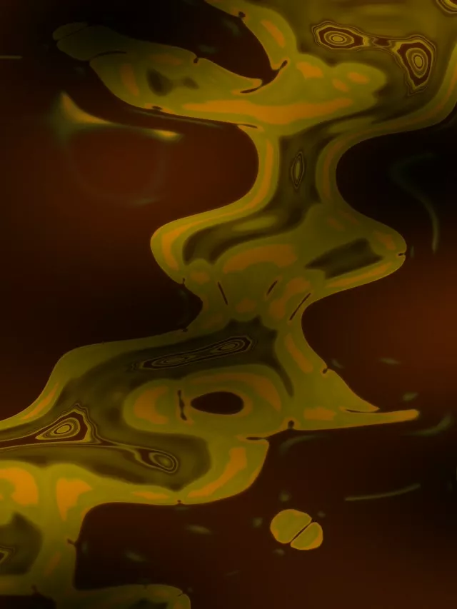 Neon Tunnel Morphing Organic Forms 3:4 iPad 60fps Screensaver VJ Loop