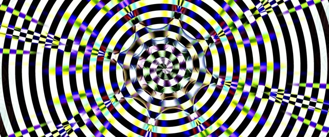 Neon Tunnel Kaleidoscope Vortex 2.39:1 Cinemascope 60fps Screensaver Loop