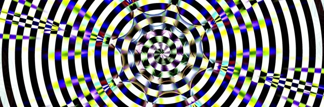 Neon Tunnel Kaleidoscope Vortex | 3:1 Ultrawide | 60fps VJ Loop Screensaver