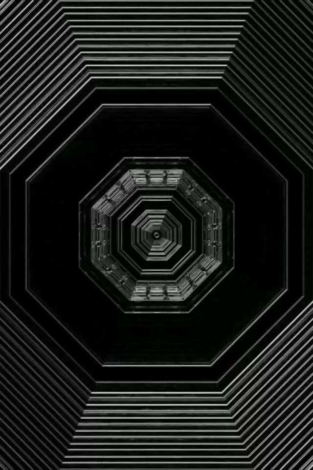 霓虹隧道八角形漩渦 VJLoops 2:3 相片直向 60fps 螢幕保護程式