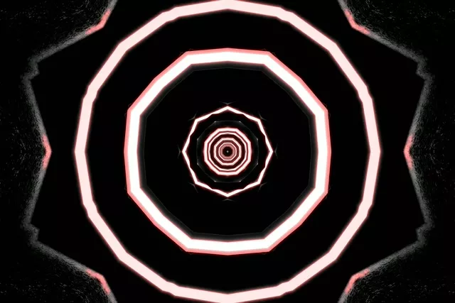 霓虹隧道八角漩涡 VJLoops 3:2 Surface 60fps 屏保