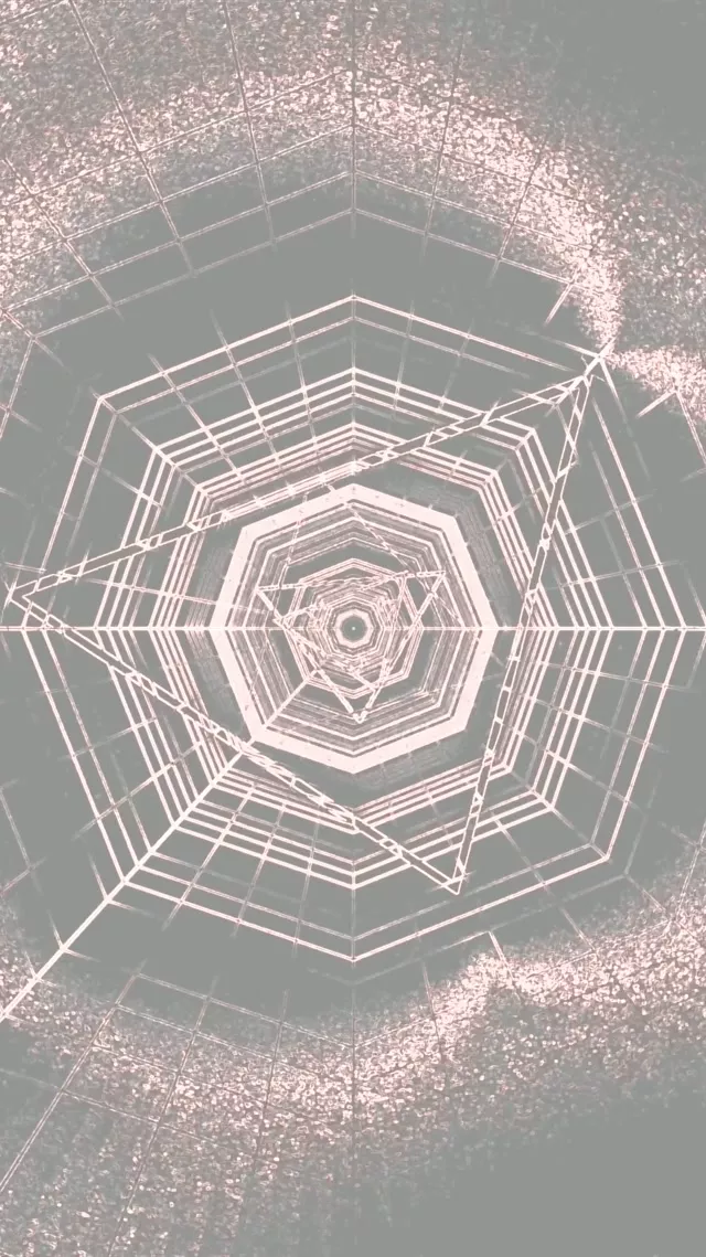 Terowong Neon Pusaran Oktagon VJ Loop 9:16 Reels 60fps Screensaver