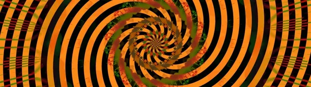 নিয়ন টানেল স্পাইরাল ভরটেক্স অরেঞ্জ ব্ল্যাক 32:9 সুপার আল্ট্রাওয়াইড 60fps স্ক্রিনসেভার VJ Loop