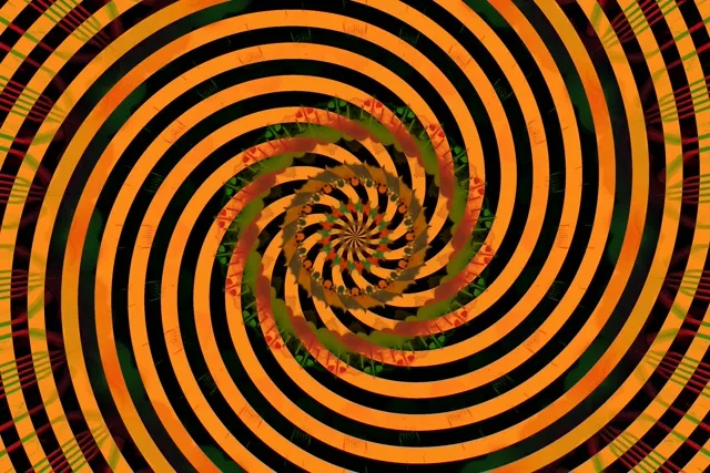 Troellffordd Troell Oren Hypnotig Twnnel Neon 3:2 Surface 60fps Sgrin Arbedwr VJLoops