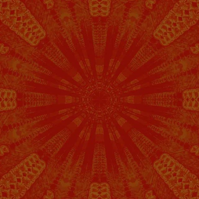 Neon Tunnel Hõimu Sulg Plahvatus 1:1 Ruut 60fps Ekraanisäästja VJLoops