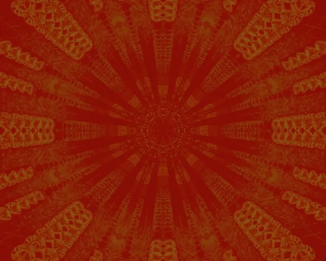 नीयॉन टनल ऑरेंज ग्रीन ट्राइबल बर्स्ट VJ Loop 5:4 इंडस्ट्रियल 60fps स्क्रीनसेवर