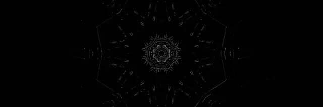 Neon Tunnel Visnurk Kaleidoskoop VJLoops 3:1 Triple Wide 60fps Ekraanisäästja