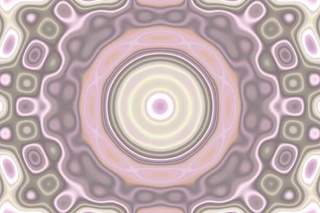 Neon Alagút Rózsaszín Körök Képernyővédő 3:2 Surface 60fps Vj Loop