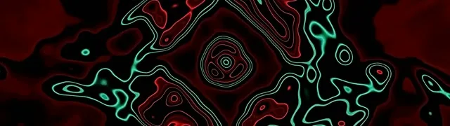 Tuneli ya Neon Morphing Diamond Vortex VJLoops 32:9 Super Ultrawide 60fps Screensaver