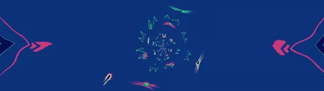 Neon Tunnel Rosa Grön Spiral 32:9 Super Ultrawide 60fps Skärmsläckare VJ Loop