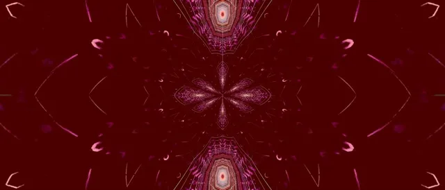 Fractal Kaleidoscope Neon Tunnel | 21:9 Ultrawide 60fps VJ Loop Screensaver