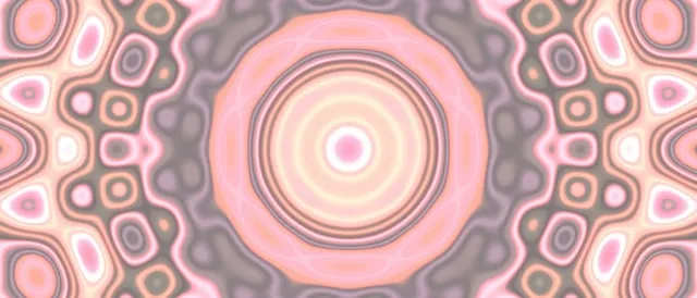 Tunel Neon Rrethe Rozë Pulsante VJ Loop 21:9 Ultrawide 60fps Screensaver