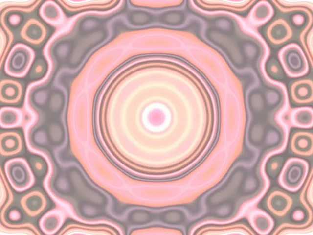 霓虹隧道脈動光環 VJ Loop 4:3 經典 60fps 螢幕保護程式