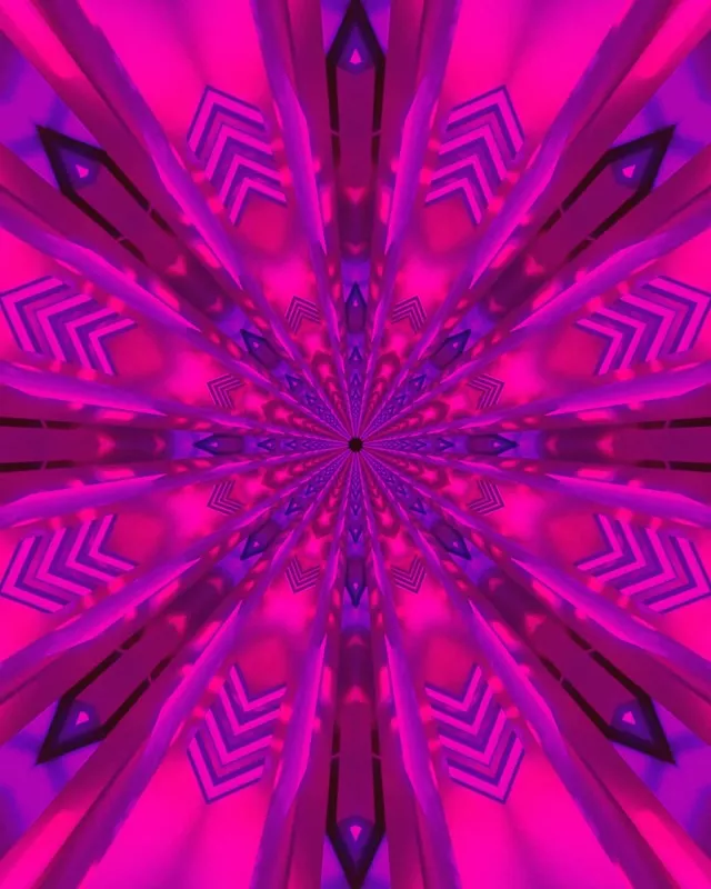 霓虹隧道萬花筒星爆 VJ Loop 4:5 Instagram 60fps 螢幕保護程式