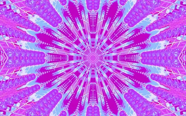 霓虹隧道万花筒爆裂 VJLoops 16:10 MacBook 60fps 屏保