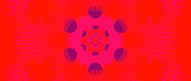 네온 터널 헥사곤 만화경 VJ Loop 21:9 Ultrawide 60fps 화면보호기