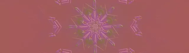 Neon Tunnel Rosa Snöflinga Skärmsläckare 32:9 Super Ultrawide 60fps VJ Loop