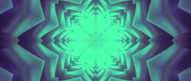 Pulsating Star Neon Tunnel | 21:9 Ultrawide | 60fps VJ Loop Screensaver