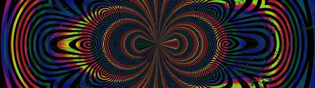 Неонски Тунел Спирала Калеидоскоп 32:9 Супер Ултраширок 60fps Screensaver Vj Loop